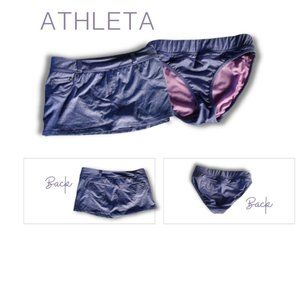 Athleta- Selling two swimsuit bottoms together. Size M